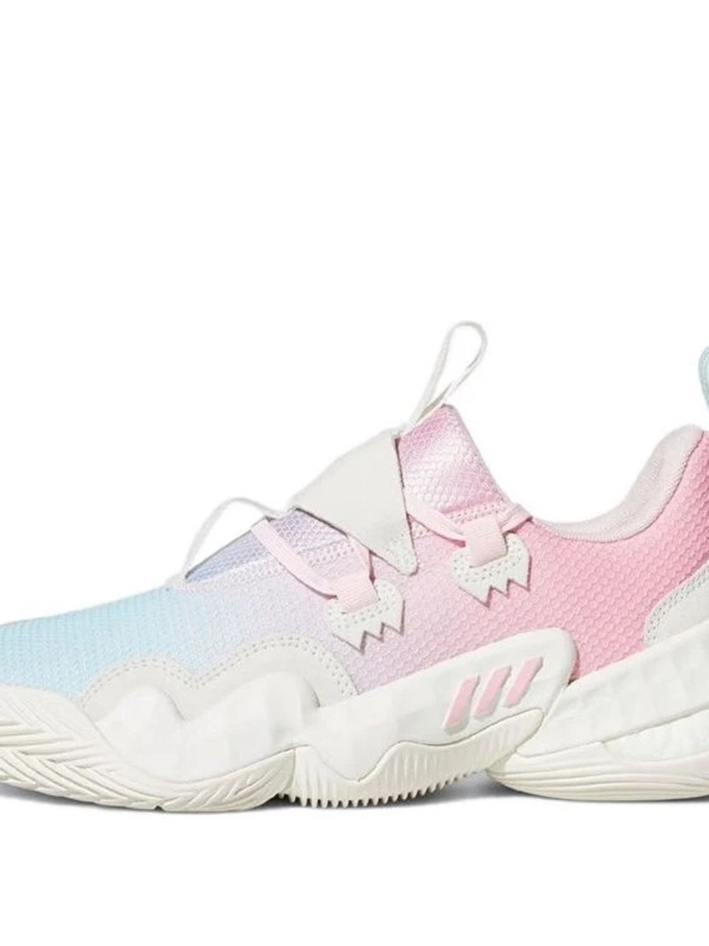 adidas Gradient Pink & Blue Trae Young 1 Sneakers
